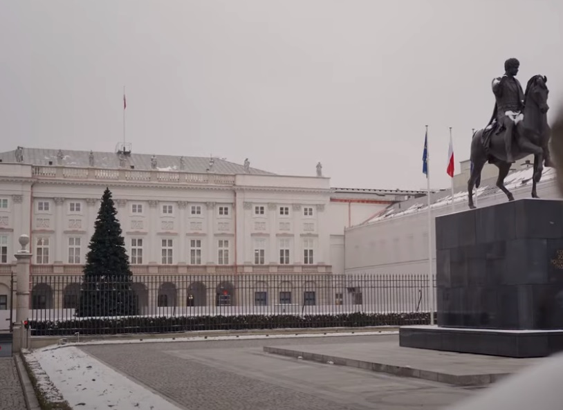 gwiazda Polsatu w pałacu prezydenckim